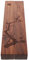JTBDWOSK Holz Kalligrafie Briefbeschwerer 30cm Chinesische Kalligrafie Briefbeschwerer Malerei Schreiben Briefbeschwerer Schreibwaren Briefbeschwerer für Büro Maler Künstler 2 STK,Braun