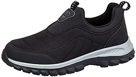 NOAGENJT stivali uomo pelle scarpe uomo lavoro scarpe di tela uomo estive stivali uomo cowboy sneakers donna zeppa 44 23.99