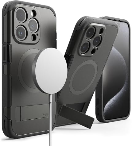 Ringke for iPhone 15 Pro Max Case, Alles (Gunmetal)