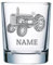 elbedruck® 4er Set Schnapsgläser Traktor 40ml mit persönlicher Gravur Wunschtext Gravur Shotgläser Schnapsglas (Shot-4er-Oldtimer)