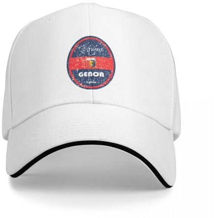 COSIUOS Basecap Baseball Kappe SA Genoa Distressed Rugby Party Hüte Anime Hüte