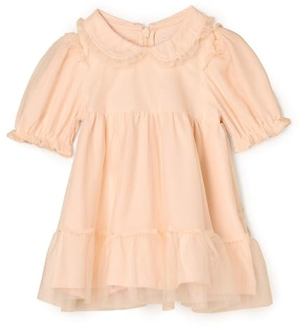 Amazon Essentials x Sofia Grainge Robe en Tulle Bébé Fille, Rose Blush, 18 Mois