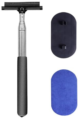 Autofensterabzieher mit Griff, Abzieher für Autofenster - Einziehbarer, ausziehbarer Rakel für Autofensterwischer | Tragbares Autospiegel-Reinigungswerkzeug für die meisten Fahrzeuge