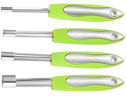 Outil dénoyauteur de cerises en acier inoxydable | Appareil portable pour dénoyauter les raisins, les canneberges, les cerises