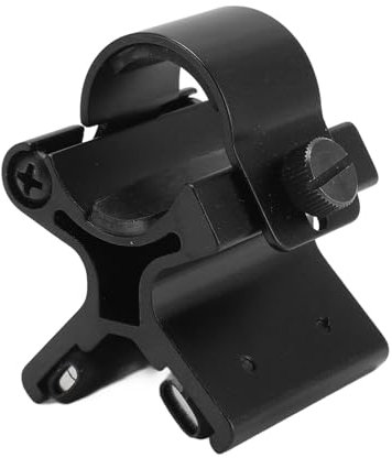 Mtlavish magnetische Taschenlampenmontage 24 27mm Universal Non Slip Slow Freisetzung Fahrradlenkleuchte Taschenlampenhalter für sichere Anpassung mit zwei Magnetpolfen und Anti