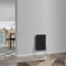 Traditional 2 3 Column Horizontal Vertical Radiator Cast Iron Style Vintage Rads (2 Column 600 x 425mm, Black)
