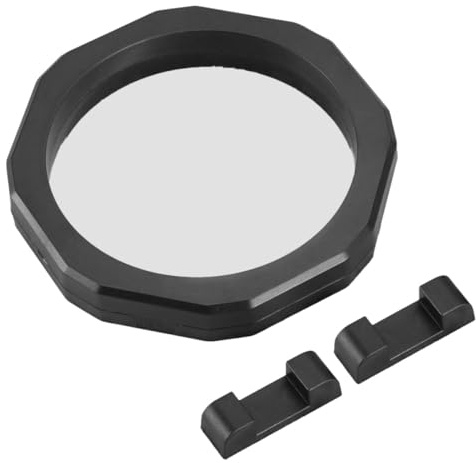 Hohopeti Transparenter 3D-schweberahmen für Schmuckproben Schwarz 1stück