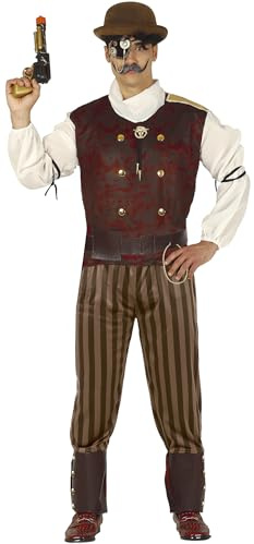 FIESTAS GUIRCA, S.L. Steampunk Western costume for men