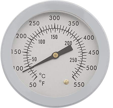 Termómetro Para Horno, De 0-300 ºc, Para Barbacoa, De Carbón, De Leña, Parrilla, De Gas, Horno, Indicador De Temperatura Para Cocinar, Dial Analógico, Doble Escala