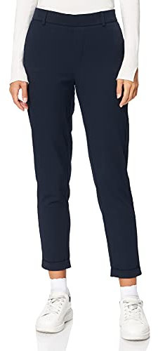 VERO MODA Damen VMMAYA MR Loose SOLID Pant NOOS 10225280, Night Sky, S/34