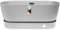 Elho Greenville Trough 80 - Jardinera por Exterior - Ø 78.0 x H 33.5 cm - Gris/Living Concrete