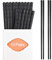 10 Pairs Fiberglass Chopsticks Family Set, ONEHERE Reusable Chinese, Japanese, Korean Chop Sticks, Dishwasher Safe, Non-Slip, for Sushi, Noodles, Food, Hotpot& Cooking, 10.63 inches, Classic Black