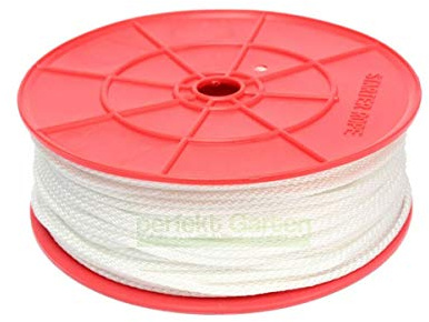 Starterseil Ø 4,0 mm x 50 m Schnur Seilzugleine 490kg Last Rasenmäher Motorsense