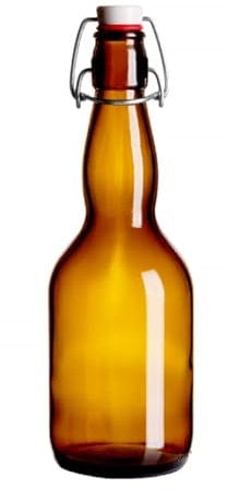 DIAH DO IT AT HOME Brown Swing Top Bottles - 500ml - case of 16 bottles and Swing Tops