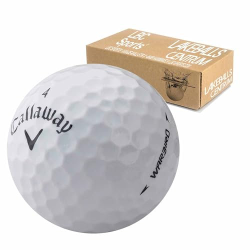 50 Callaway Warbird | Lakeballs | Golfbälle | Qualität | AAAA - AAA | im Netzbeutel