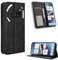 BaiFu Funda para Nothing Phone 2A, Ranura para Tarjeta, Funda Tapa Libro Flip Phone Cover Case para Nothing Phone 2A-001