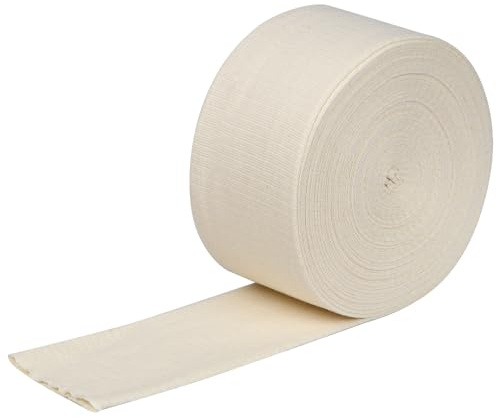 Elastische Schlauchförmige Bandage Kompressionsbandage Atmungsaktiver Schlauchverband Fixierbinde für Pflaster Arm Knie (8.75 cm x 10 m)