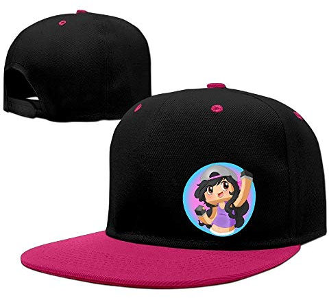 Hip Hop Aphmau YouTube Fitted Fitted Hat Pink