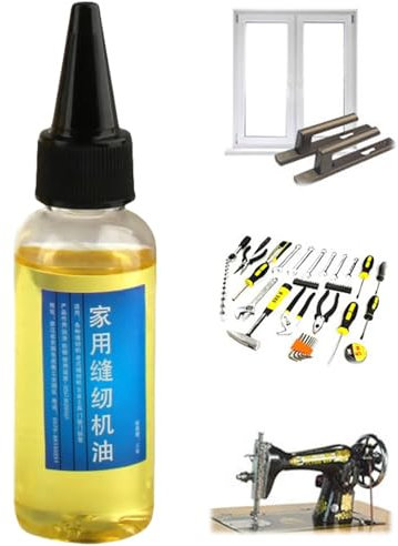 Multi-Purpose Lock Lubricant - 50ML Dry Lube for Lock Cylinder, Door Hinges, Treadmills & More - Graphite, Silicone & Door Oil - Long-Lasting Performance