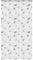 Homgoday Duschrollo mit Kassette Duschvorhang Badrollo Duschrollo für Badewanne Duschrollo für Dusche und kleine Bäder mit Kassette 130x240 cm Stoffbreite 126 cm Muster de Blätter