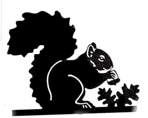 Rakelfix Eichhörnchen Aufkleber Größe&Farbe ANPASSBAR Sticker Autoaufkleber Lack Scheibe Wand