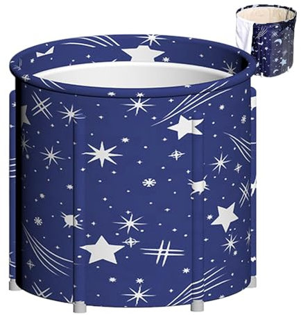 Adultes Qui Plie La Baignoire - Réservoir De Portable, Baril pour Douche Épaissi | Réservoir De Léger pour Adultes, pour Stand De Douche, Trempage, Spa Et Bain De Glace