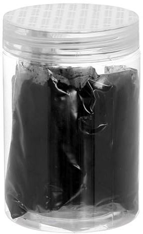 QUARKZMAN Polvere Di Ossido Ferro Pigmento 325 3,5oz (100g) Nero Carbonio | Pigmento Per Malta Di Ossido Ferro, Per Calcestruzzo Maglia, Per Pittura Per Piastrelle Pastello Cemento Calcestruzzo
