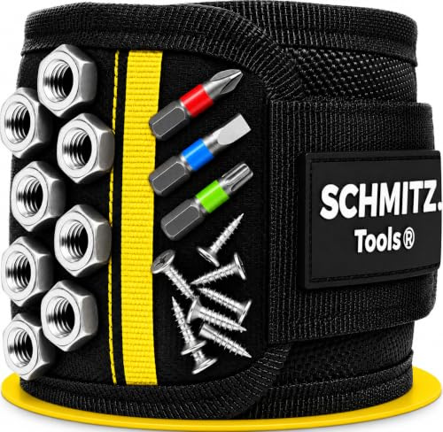 SCHMITZ.Tools Geschenke für Männer - Magnetarmband Handwerker | Geburtstagsgeschenk für Männer - Lustige Männergeschenke - Weihnachten Papa Geschenk - Adventskalender Füllung für Männer
