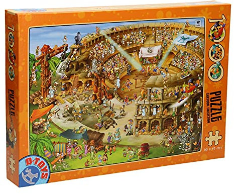 D-Toys Puzzle Original Designs - Cartoon - Colosseum 1000 Pieces