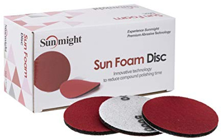 Sunmight Sunfoam 96127 Scheiben, 7,6 cm, 5000 g, ohne Loch, 20 Scheiben