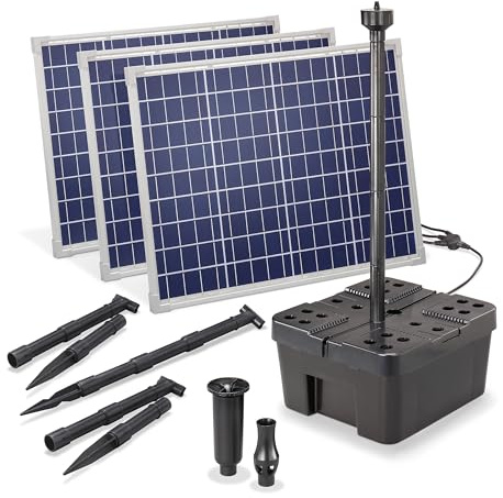 Esotec Solar Teichfilter 150/5000 Set Unterwasserfilter + Teichpumpe 100912