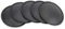 ASHATA haut-parleur Capuchon anti-poussière, 5 PCS 64 MM Simple Papier Subwoofer Corne Capuchon protecteur anti-poussière, Capuchon anti-poussière Haut-parleurs Accessoires pour Stage KTV Haut-parleur
