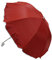 Geri Beach Chair Umbrella Parasol Tilting Umbrella For Beach Chairs Bright Colours (Red)