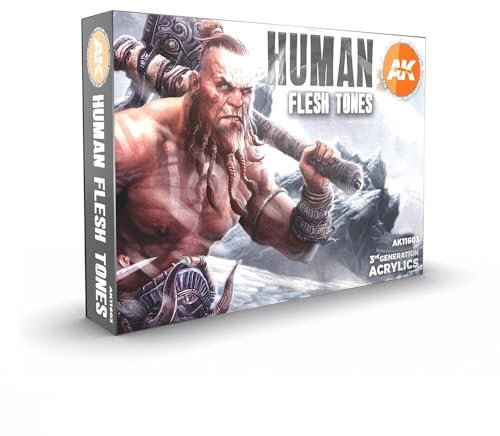 AK Interactive Set - Human Flesh Tones