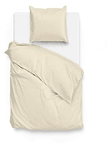 ZO! HOME Bettwäsche Satinado 140x220 100% Baumwolle Mako-Satin Off-White