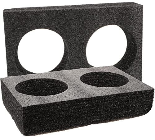 Alipis 2 Stücke Tassenhalter Schaumstoff Becherhalter Glashalter Schwarz Einwegbecher Spender Halter Schaum Gläserhalter Pappbecher Halter für Outdoor Camping Wohnwagen Wohnmobile Party Schiffe