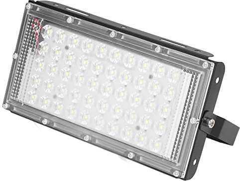 Projecteur LED, 50W 12V Imperméable Blanc Brillant Cours Jardins Projecteur, IP66 Lampe D'éclairage Décoratif De Pelouse Extérieure