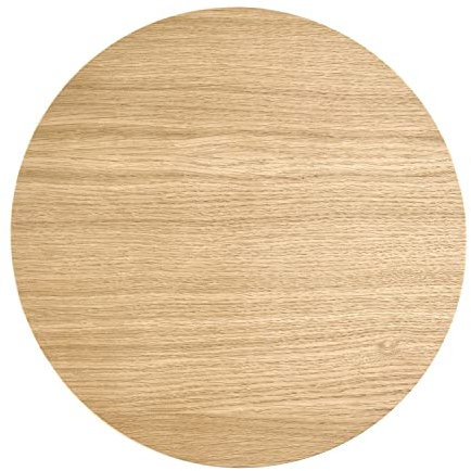 Wandleuchte Holz rund Ø 30 cm flach indirektes Licht dekorativ 4x G9 Flur Wohnzimmer Wandlampe