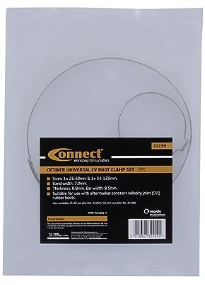 Connect 32299 Oetiker Universal CV Boot Clamp Set 2pc