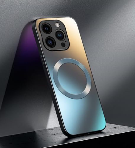 BanBE Matte Silicone Hard Case For iPhone 15 14 13 12 11 Pro Max Frosted Phone Magnetic Wireless Charging Shockproof protective case,Graphite,For iPhone 13 Pro