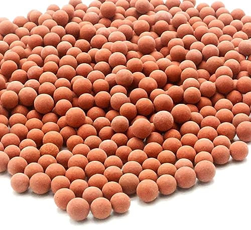 Duschkopf Filterkugel Duschkopf Filterkugel Negative Ionen Duschstein Perle Kugel Ersatz Duschkopf Perle für Badezimmer Rot 30g