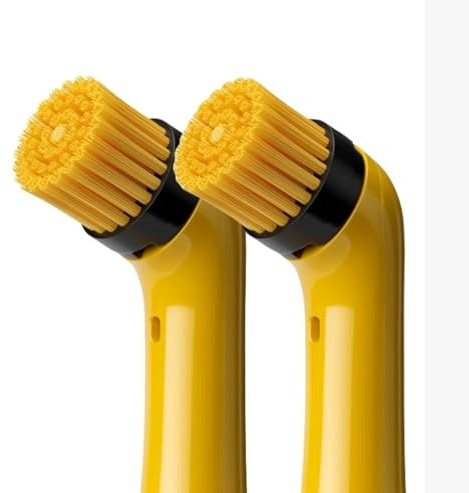 SonicScrubber - Replaceable Electric Scrubbing Brush Head - Vehicle System Soft Brush - Pack of 2 - Soft Bristles - Ideal for Cleaning Interior & Delicate Surfaces