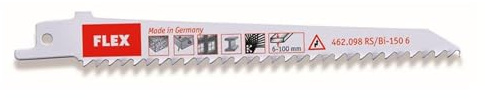 HOJA DE SIERRA RS/BI-150, 6 DIENTES/PULGADA 5 UDS