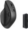 Keychron M6 4000 Hz Kabellose optische Maus Bluetooth 5.1/2.4 GHz/USB, Leichtgewicht 78g, programmierbar, PixArt 3395 Sensor mit bis zu 26K DPI/ 650 IPS für Windows Mac Linux - Schwarz