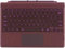 Type Cover for Microsoft Surface Pro 7+ Pro 7 Pro 6 Pro 5 Pro 4 Pro 3 Generation Portable Slim Wireless Keyboard with Touchpad Tablet Keyboard (Burgundy, Backlit)