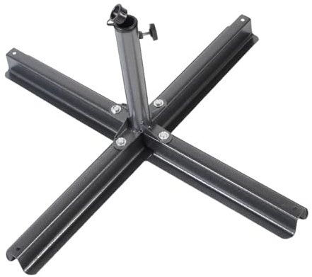 Base de Parasol de Remplacement pour Parasol de Terrasse En Croix pour