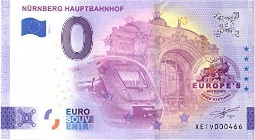 0 Euro Schein Nürnberg Hbf · Deutschland · Souvenir o Null € Souvenirschein