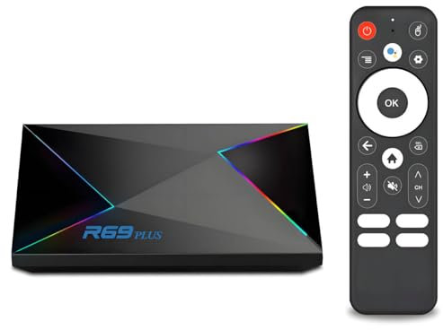 Android 14.0 TV Box, Android Box 2GB RAM 16GB ROM WIFI6 1000M Ethernet 4K 8K HDR10 Chipset Allwinner H728,Unterstützung 2.4G/5.8G Dual WiFi BT5.0 USB 2.0 USB 3.0 TV Box Android