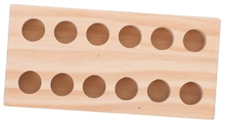 Yardenfun Pliers Organiser Rack Wood Storage Space Saving Tool Box Sturdy Clamp Rack DIY