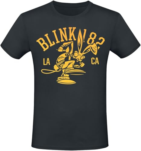 Blink-182 Mascot Männer T-Shirt schwarz Band-Merch, Bands